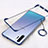 Transparent Crystal Hard Case Back Cover S01 for Samsung Galaxy Note 10 Plus 5G