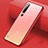 Transparent Crystal Hard Case Back Cover S01 for Xiaomi Mi 10 Pro Red