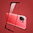 Transparent Crystal Hard Case Back Cover S01 for Xiaomi Mi 11 5G Red