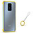 Transparent Crystal Hard Case Back Cover S01 for Xiaomi Redmi 10X 4G Yellow