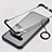 Transparent Crystal Hard Case Back Cover S02 for Samsung Galaxy S10 5G Black