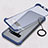Transparent Crystal Hard Case Back Cover S02 for Samsung Galaxy S10 5G Blue