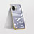 Transparent Crystal Hard Case Back Cover S02 for Xiaomi Mi 11 Lite 5G Gold