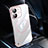 Transparent Crystal Hard Case Back Cover with Mag-Safe Magnetic QC1 for Apple iPhone 12 Mini