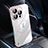 Transparent Crystal Hard Case Back Cover with Mag-Safe Magnetic QC1 for Apple iPhone 12 Pro Max