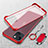 Transparent Crystal Hard Case Back Cover with Magnetic Finger Ring Stand for Apple iPhone 13 Mini