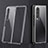 Transparent Crystal Hard Case Back Cover Z01 for Samsung Galaxy Z Fold4 5G
