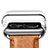 Transparent Crystal Hard Rigid Case Back Cover for Apple iWatch 3 38mm Clear