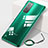Transparent Crystal Hard Rigid Case Back Cover H01 for Huawei Honor 30 Pro Green