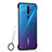 Transparent Crystal Hard Rigid Case Back Cover H01 for Oppo A9 (2020)