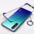 Transparent Crystal Hard Rigid Case Back Cover H01 for Oppo Find X2 Neo