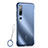 Transparent Crystal Hard Rigid Case Back Cover H02 for Xiaomi Mi 10 Pro Blue