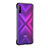 Transparent Crystal Hard Rigid Case Back Cover H04 for Huawei Honor 9X Pro Black