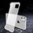 Transparent Crystal Hard Rigid Case Back Cover S01 for Apple iPhone 11