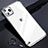 Transparent Crystal Hard Rigid Case Back Cover S01 for Apple iPhone 11 Pro