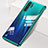 Transparent Crystal Hard Rigid Case Back Cover S01 for Huawei P30 Pro Green