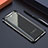 Transparent Crystal Hard Rigid Case Back Cover S01 for Oppo Find X Super Flash Edition Black