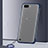 Transparent Crystal Hard Rigid Case Back Cover S01 for Oppo RX17 Neo