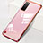 Transparent Crystal Hard Rigid Case Back Cover S01 for Samsung Galaxy S20