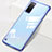 Transparent Crystal Hard Rigid Case Back Cover S01 for Samsung Galaxy S20 5G
