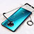 Transparent Crystal Hard Rigid Case Back Cover S01 for Xiaomi Poco F2 Pro Black
