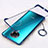 Transparent Crystal Hard Rigid Case Back Cover S01 for Xiaomi Redmi K30 Pro 5G Blue