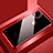 Transparent Crystal Hard Rigid Case Back Cover S02 for Apple iPhone 11 Pro Max Red