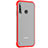 Transparent Crystal Hard Rigid Case Back Cover S02 for Huawei Honor 20 Lite Red