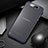 Transparent Crystal Hard Rigid Case Back Cover S02 for Samsung Galaxy A80 Blue