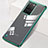Transparent Crystal Hard Rigid Case Back Cover S02 for Samsung Galaxy S20 Ultra Green