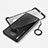 Transparent Crystal Hard Rigid Case Back Cover S03 for Huawei Mate 30 Black
