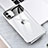 Transparent Crystal Hard Rigid Case Back Cover S04 for Apple iPhone 11