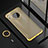 Transparent Crystal Hard Rigid Case Back Cover S04 for Huawei Mate 30 Yellow