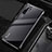 Transparent Crystal Hard Rigid Case Back Cover S04 for Huawei P30 Pro Black