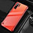 Transparent Crystal Hard Rigid Case Back Cover S04 for Huawei P30 Pro New Edition Red