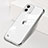Transparent Crystal Hard Rigid Case Back Cover S05 for Apple iPhone 11 White