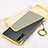 Transparent Crystal Hard Rigid Case Back Cover S05 for Huawei P20 Pro Yellow