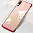 Transparent Crystal Hard Rigid Case Back Cover S06 for Huawei P20 Pro Red