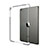 Transparent Crystal Hard Rigid Case Cover for Apple iPad 2 Clear