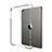 Transparent Crystal Hard Rigid Case Cover for Apple iPad 3 Clear