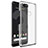 Transparent Crystal Hard Rigid Case Cover for Google Pixel 3 Black