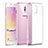 Transparent Crystal Hard Rigid Case Cover for Samsung Galaxy J7 Plus Clear