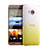 Transparent Gradient Hard Rigid Case for HTC One Me Yellow