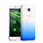 Transparent Gradient Hard Rigid Case for Huawei Y6 Pro Blue