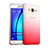 Transparent Gradient Hard Rigid Case for Samsung Galaxy On5 G550FY Red