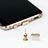 Type-C Anti Dust Cap USB-C Plug Cover Protector Plugy Android Universal Gold