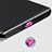 Type-C Anti Dust Cap USB-C Plug Cover Protector Plugy Universal H08 Hot Pink