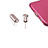 Type-C Anti Dust Cap USB-C Plug Cover Protector Plugy Universal H12 Rose Gold