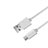 Type-C Charger USB Data Cable Charging Cord Android Universal T04 Silver