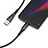 Type-C Charger USB Data Cable Charging Cord Android Universal T12 Black